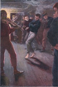 Le garçon pouvait danser la gigue du pêcheur - Arthur Rackham